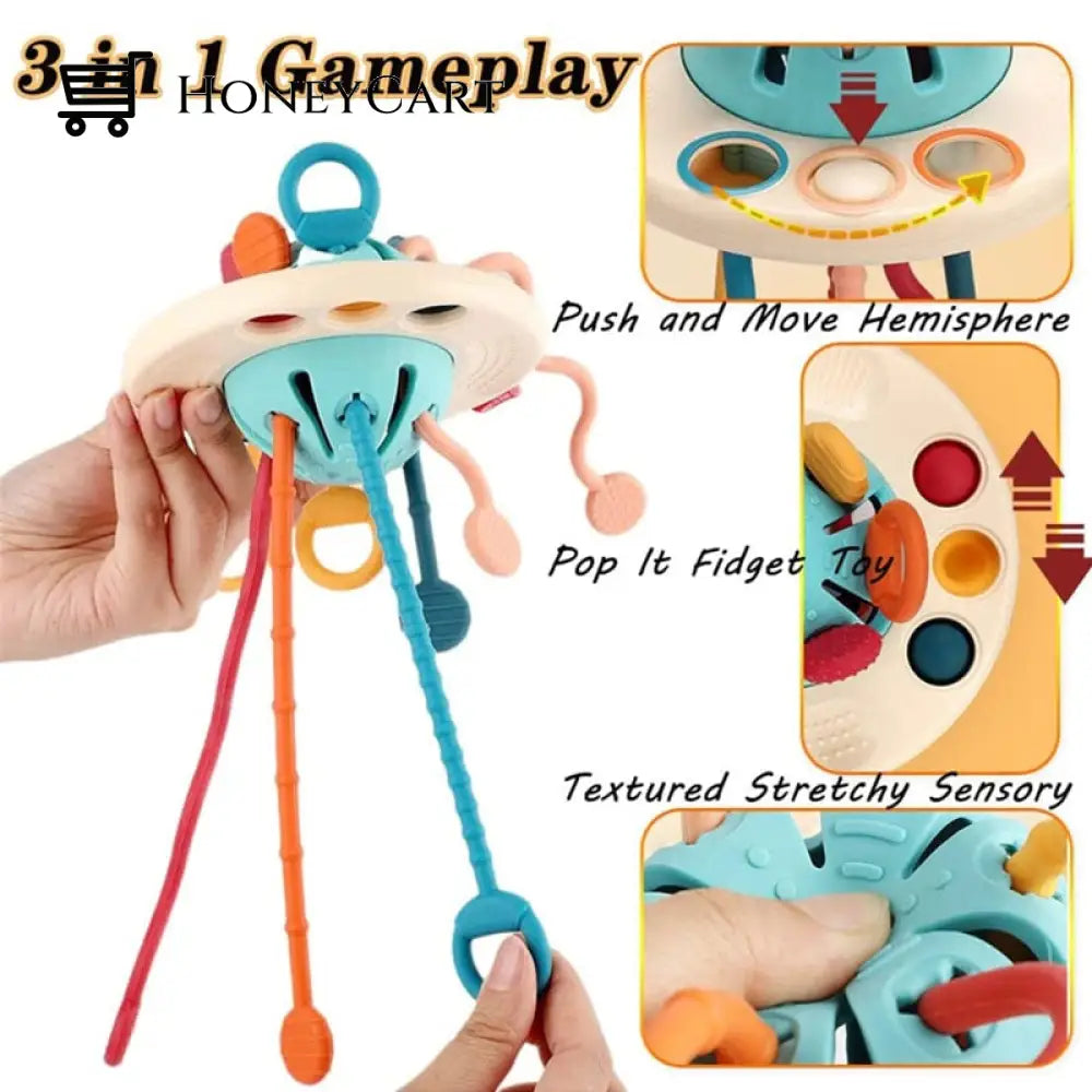 Silicone Octopus Teething Toy