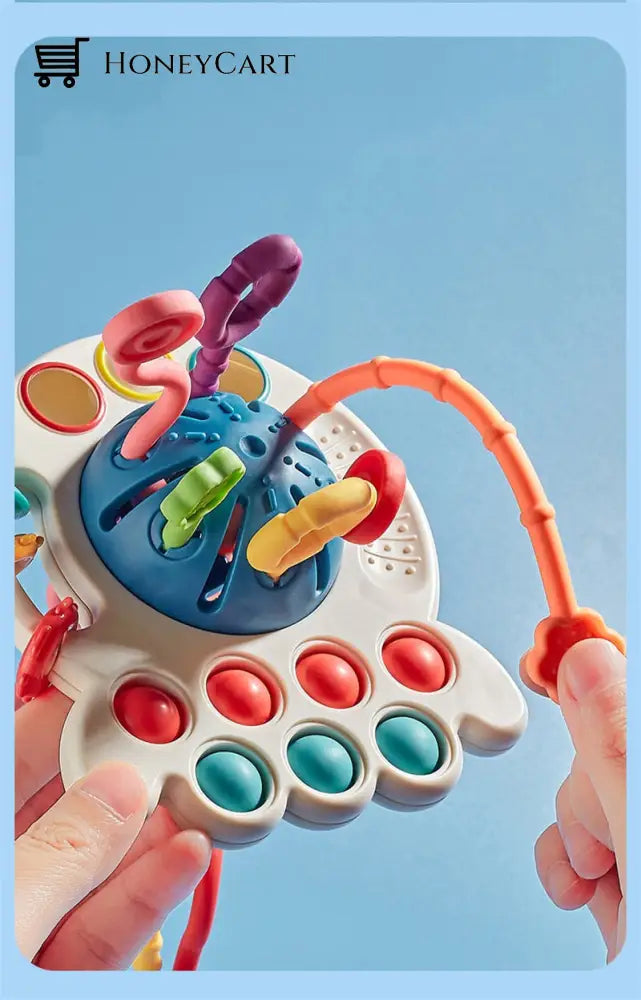 Silicone Octopus Teething Toy