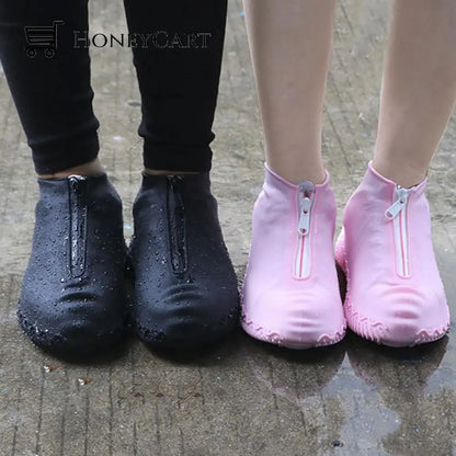 Silicone Shoe Covers With Zipper