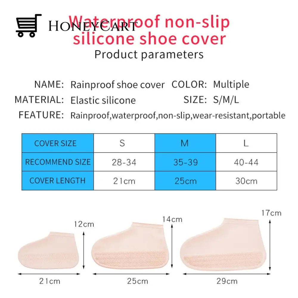 Silicone Waterproof Shoe Cover Silicon