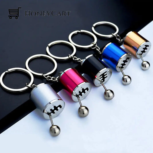 Six-Speed Manual Shift Keychain Keychains