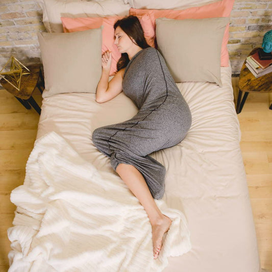 Sleep Pod Move - Wearable Blanket for Women and Men, Travel Camping Blanket High Elasticity Onesies