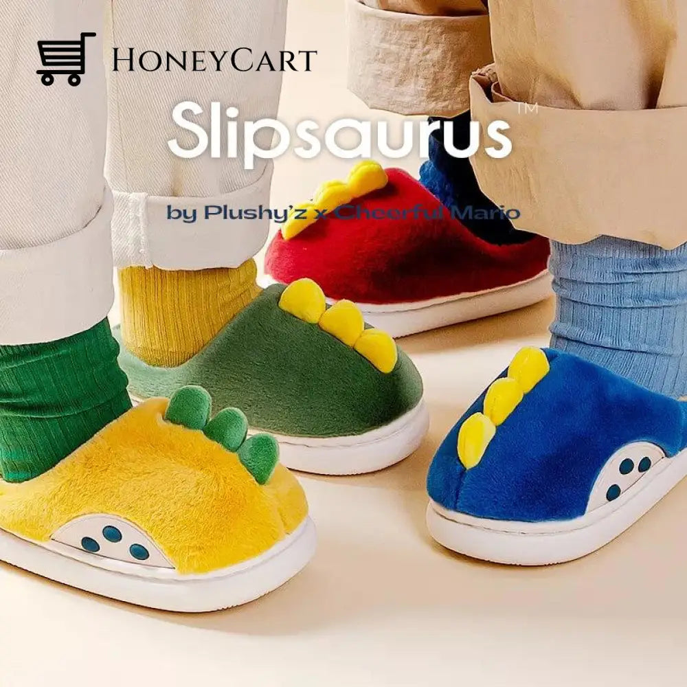 Slipsaurus Kids Plush Slippers 200001005