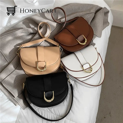 Small Saddle Underarm Shoulder Bag