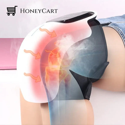 Nooro Knee Massager - 3-in-1 EMS Knee Massager - Infrared Heat and Vibration Knee Pain Relief