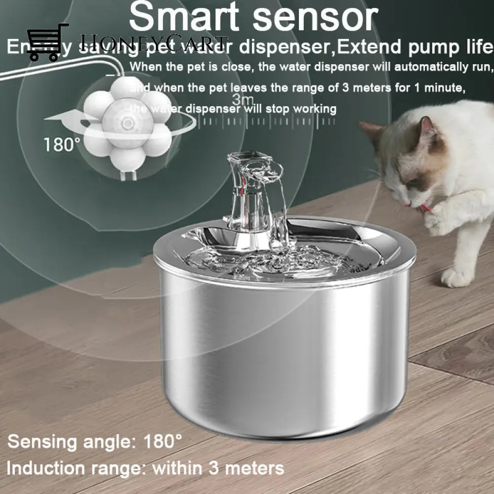 Smart Sensor Automatic Pet Fountain Supplies