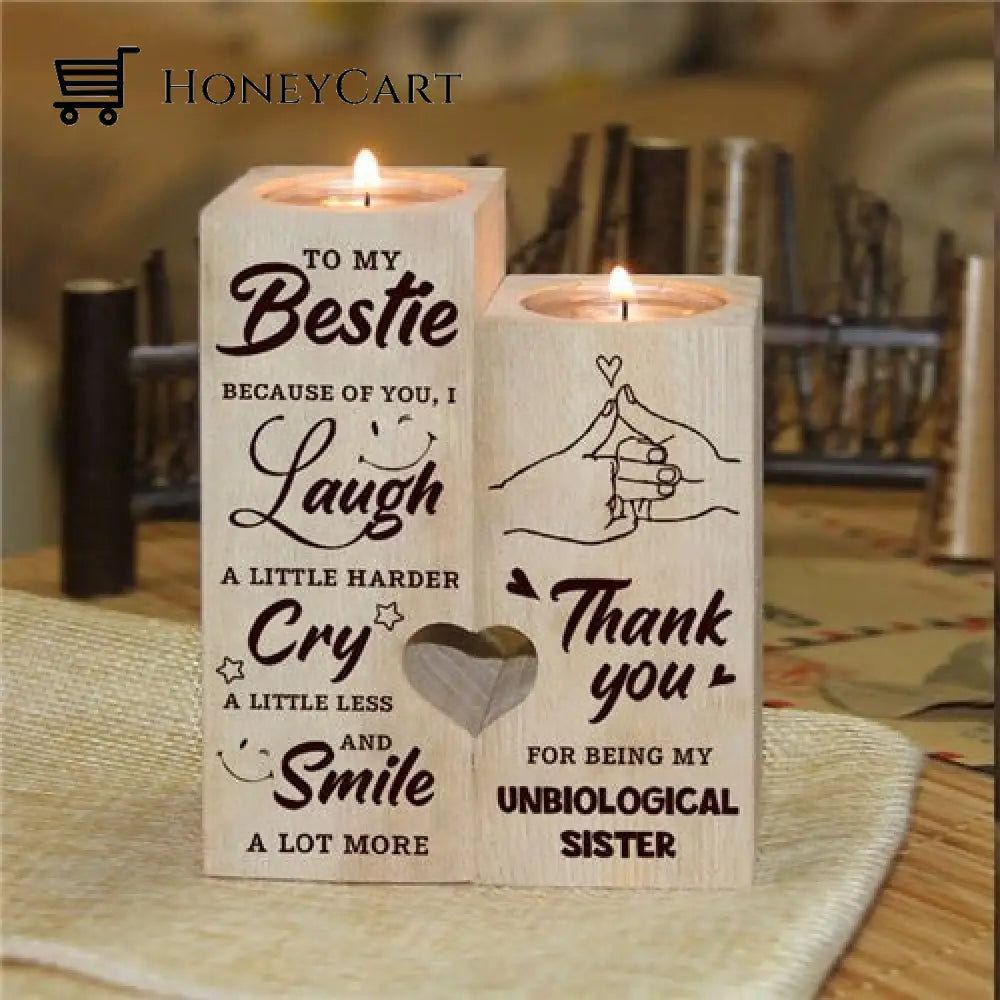 Smile A Lot More - Candle Holder