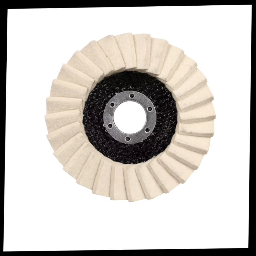 Smooth Flawless Shine Wool Polishing Wheel