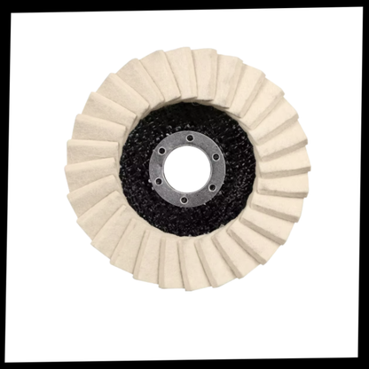 Smooth Flawless Shine Wool Polishing Wheel