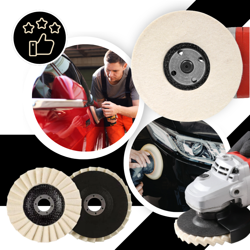Smooth Flawless Shine Wool Polishing Wheel