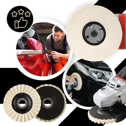 Smooth Flawless Shine Wool Polishing Wheel