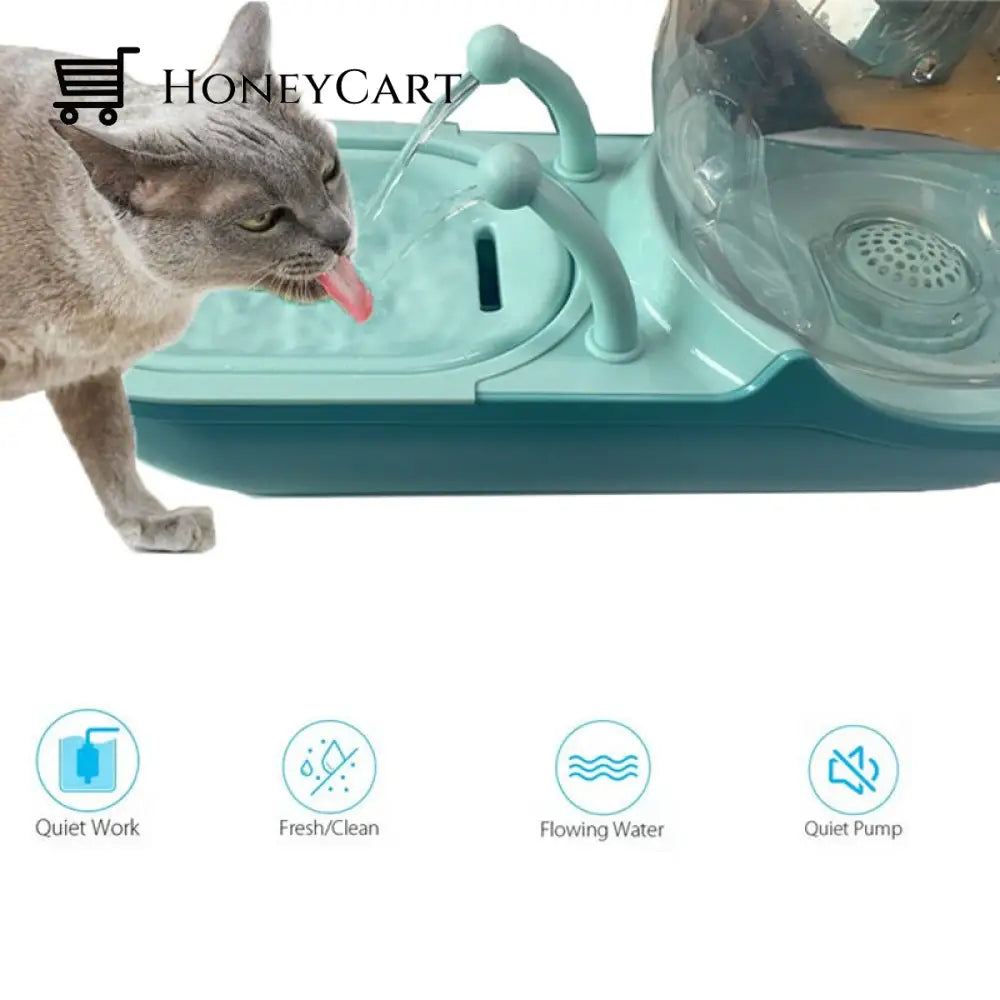 Snail Automatic Pet Water Drinking Fountain Bowl Stands