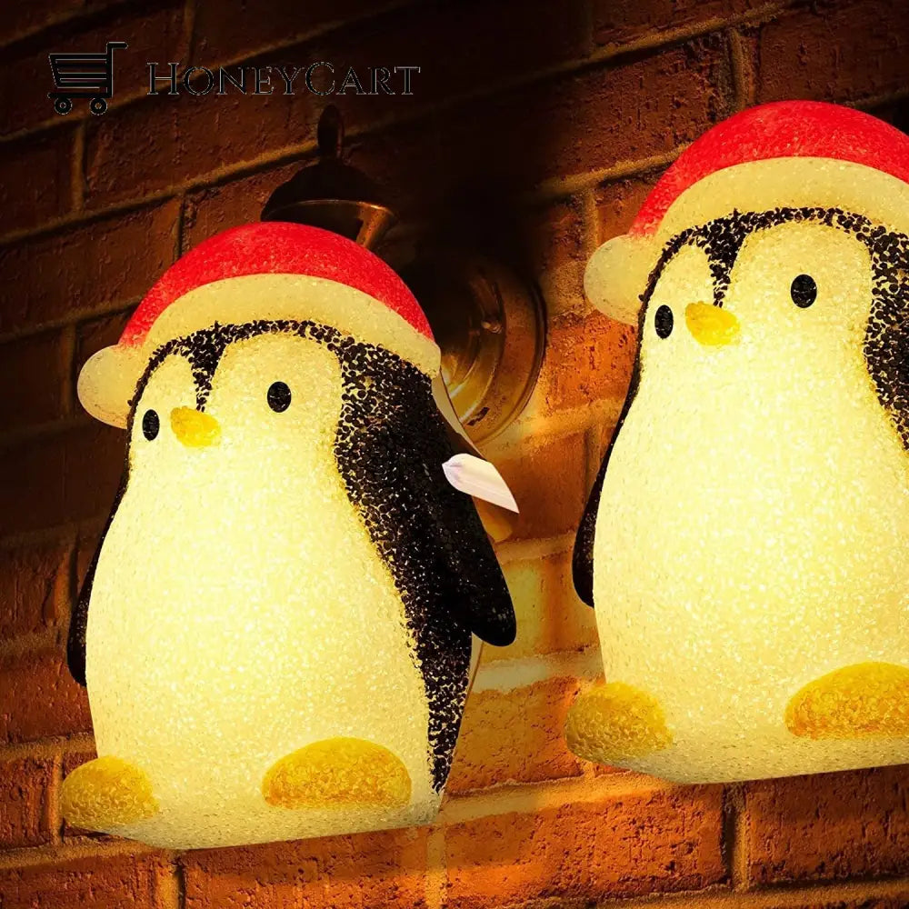 Snowman Porch Light Covers Penguin / 1 Pc