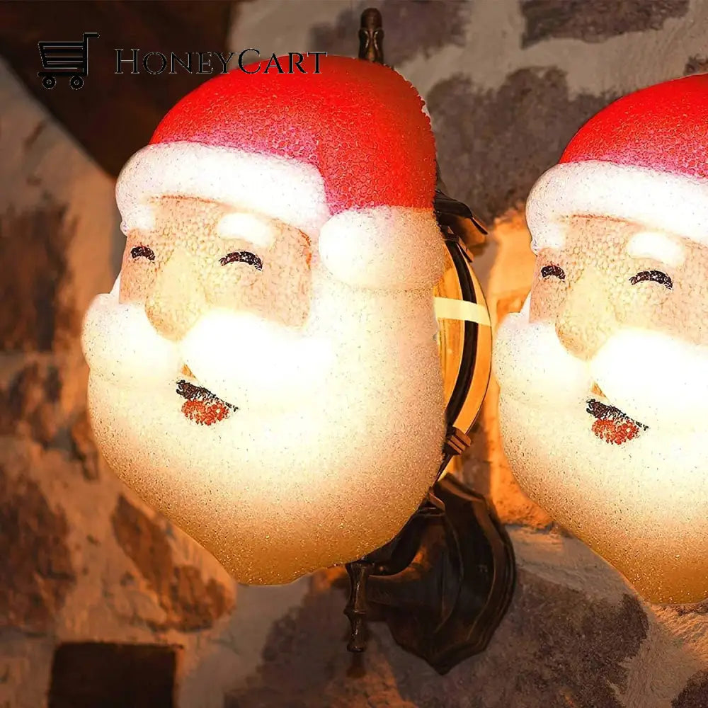 Snowman Porch Light Covers Santa Claus / 1 Pc