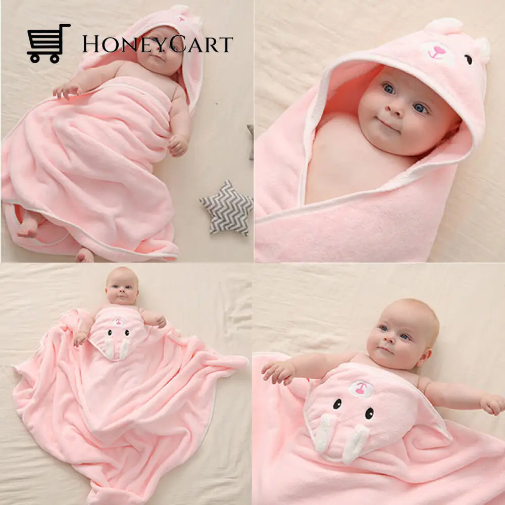 Snuggly Baby Hooded Bath Towel