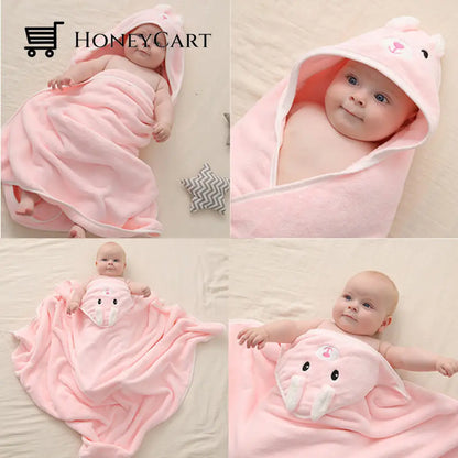 Snuggly Baby Hooded Bath Towel