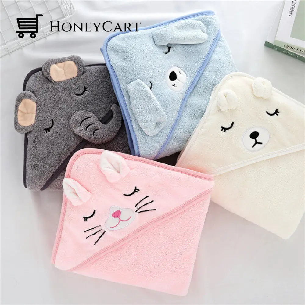 Snuggly Baby Hooded Bath Towel