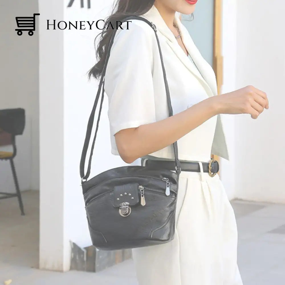 Soft Womens Shoulder Messenger Bag