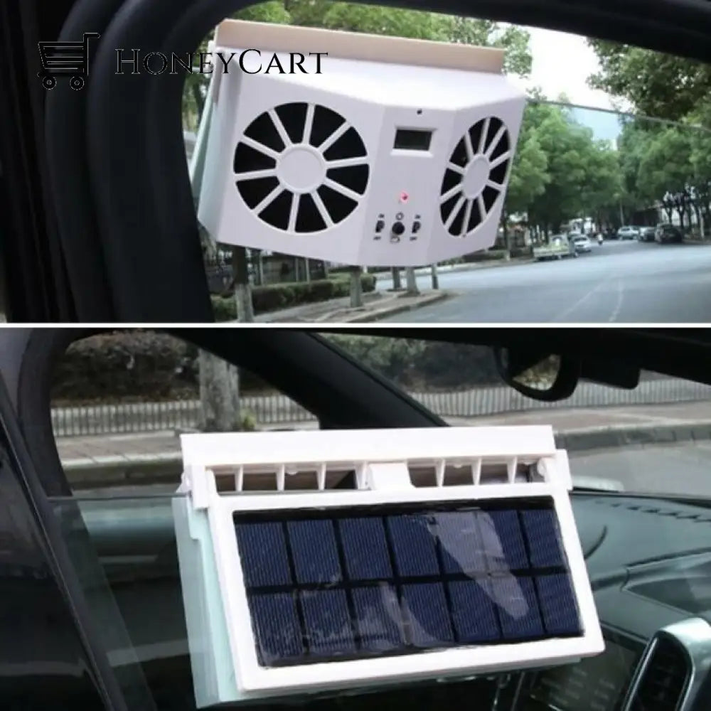 Solar Car Exhaust Heat Fan