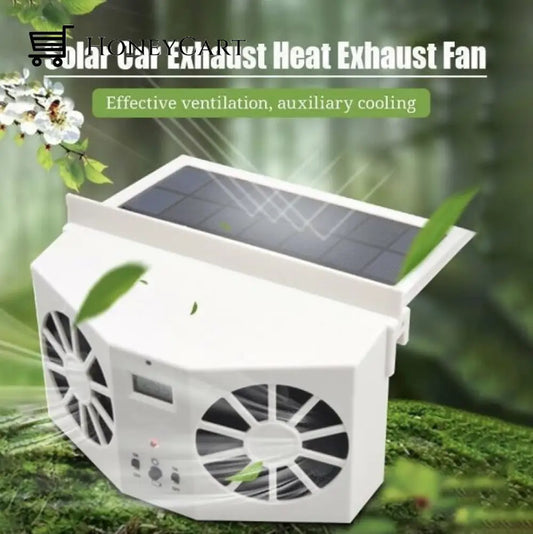 Solar Car Exhaust Heat Fan