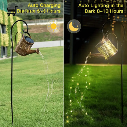 Solar Waterfall Lights