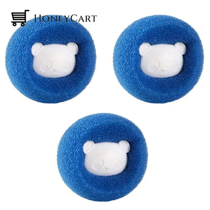 Sponge Laundry Ball Blue