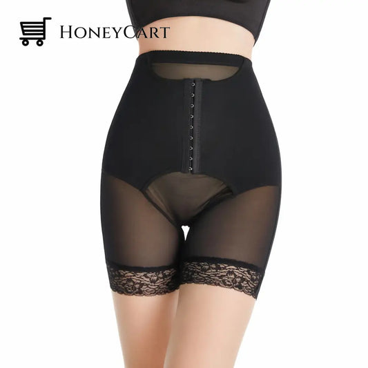 Sponge Padded Buttocks Black / L