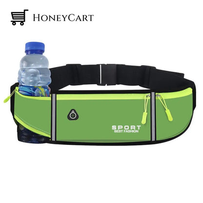 Sport Running Waist Bag Light Green