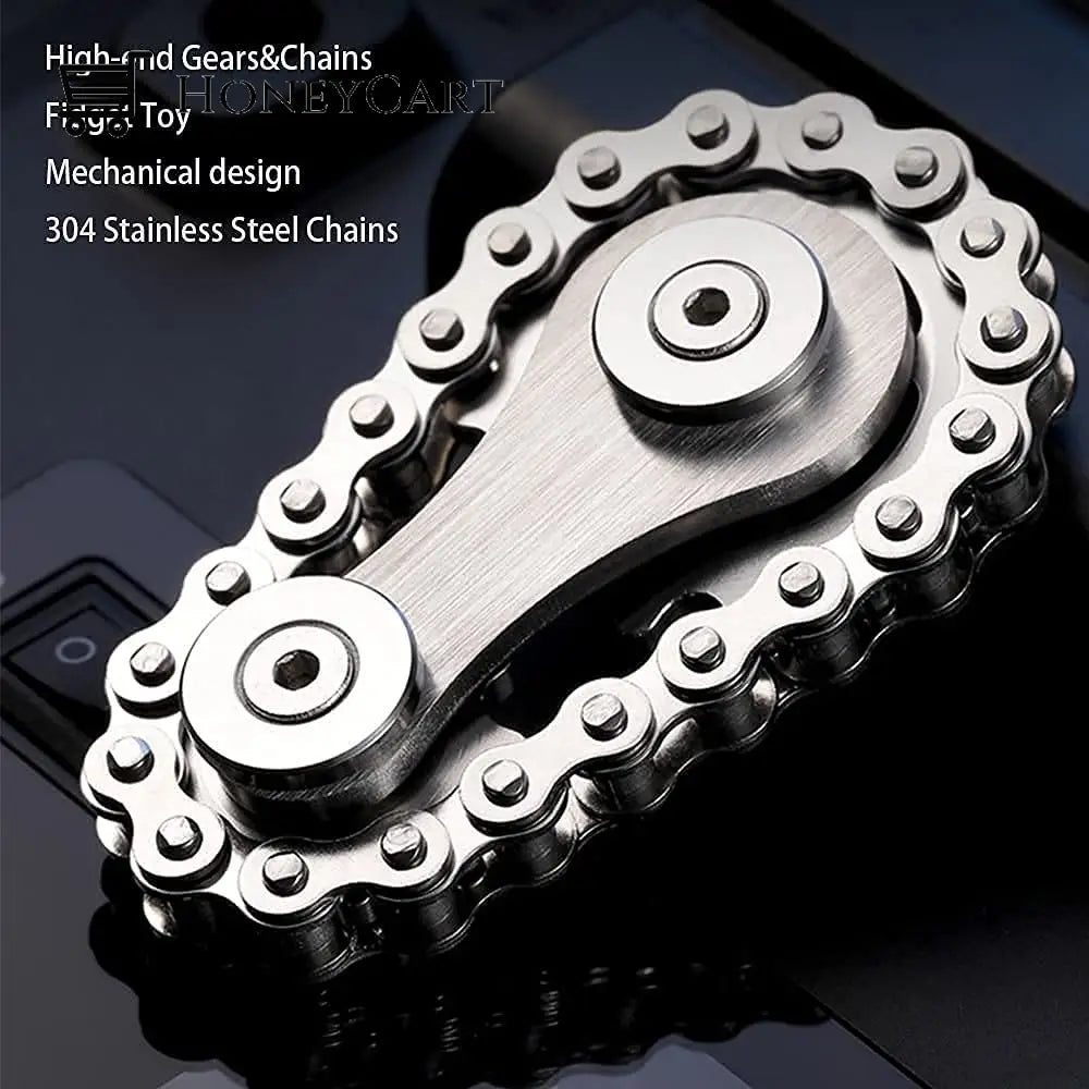 Sprockets Bicycle Chain Fidget Spinner Toys