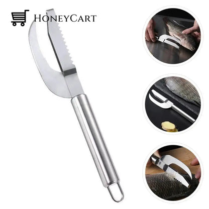 Stainless Steel Fish Cleaner Tool Kitchen Tools & Utensils