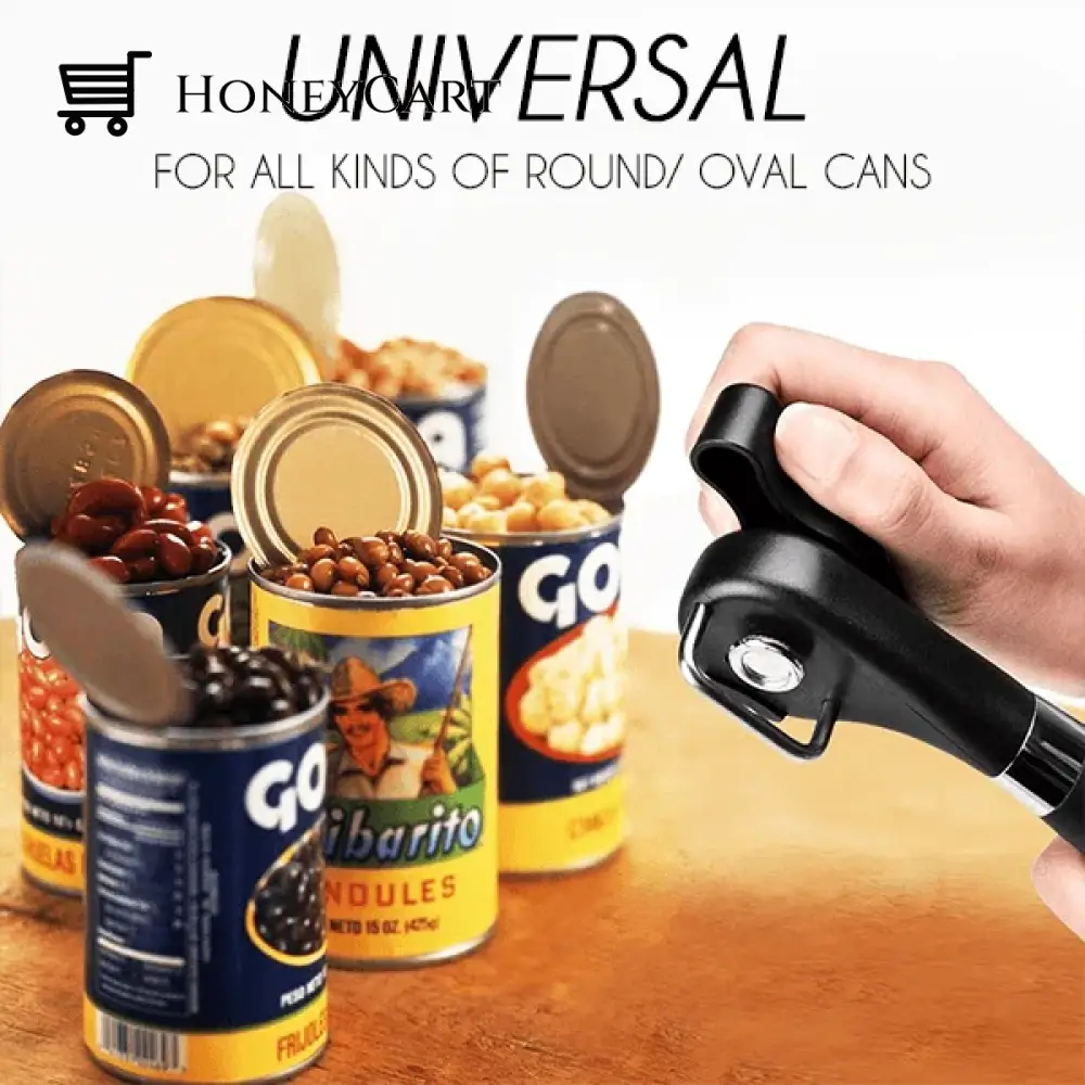 Stainless Steel Safe Cut Can Opener Tool