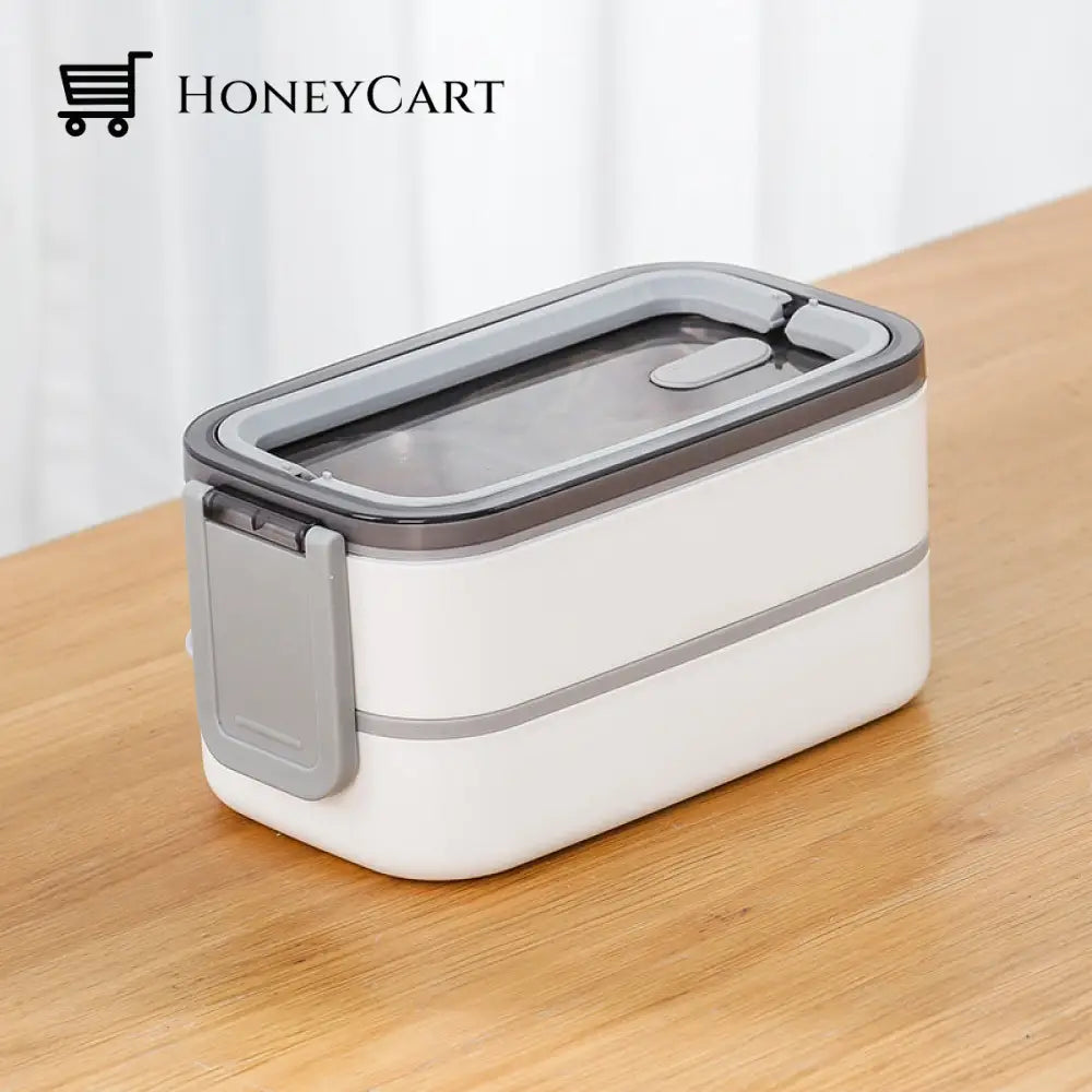 Stainless Steel Sealed Fresh-Keeping Box With Water-Proof Lunch Home Cj