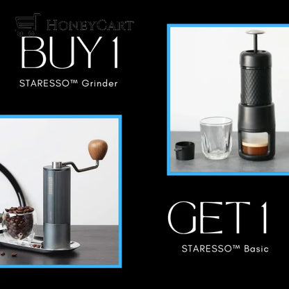 Staresso Discovery Hand Coffee Grinder - Buy 1 Get Basic