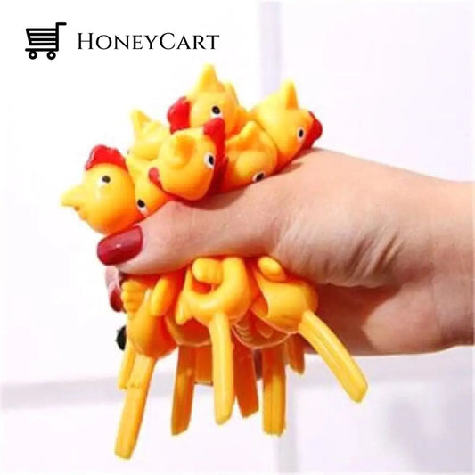 Sticky Flying Turkey Finger Birds Toys