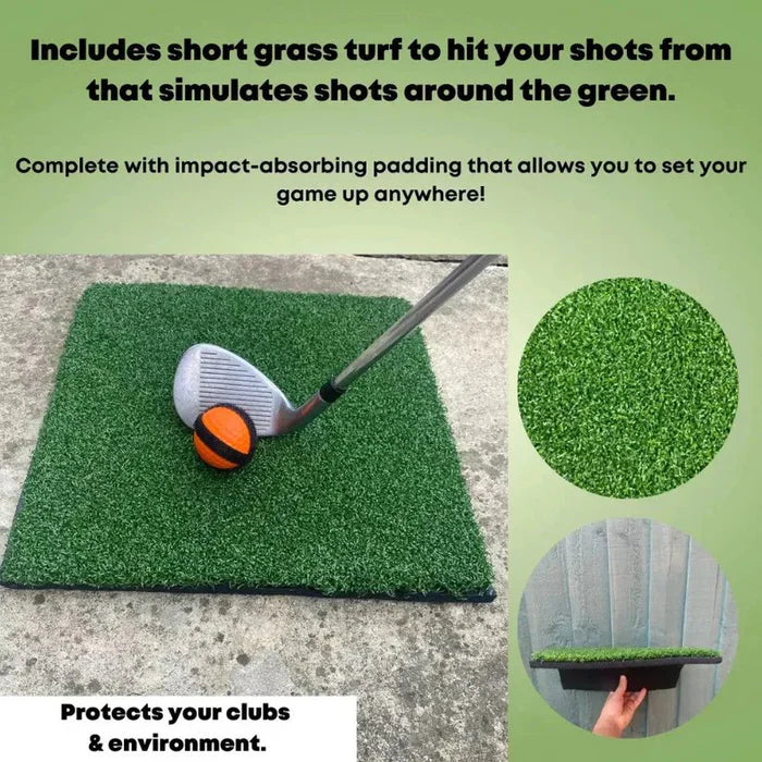 Sticky Golf Game - Mini Casual Golf Game Set, Auxiliary Practice to Improve Golf Skills Props Suitable for Indoor Outdoor