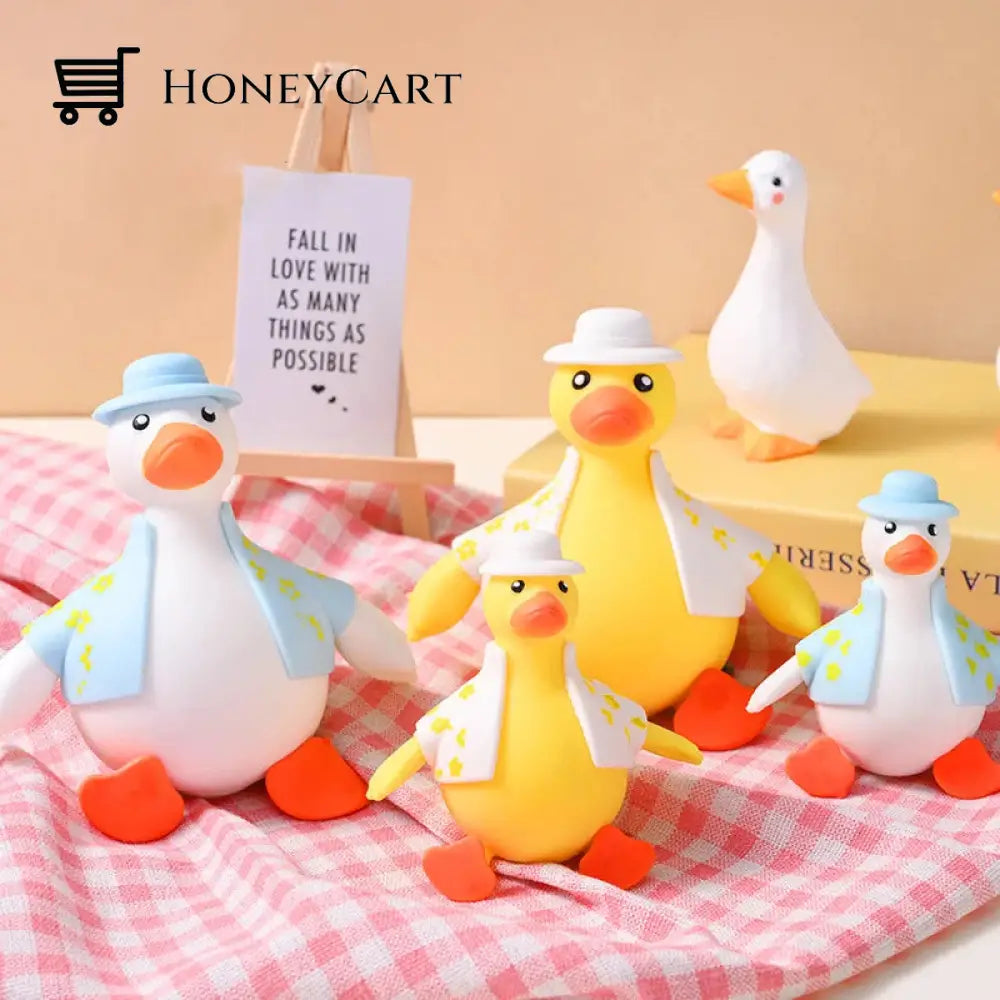 Stress Relief Toys Dress Up Duck