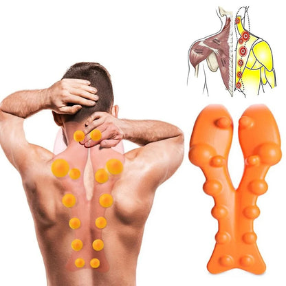 Stretcher Massage Tools - Trigger Point Massager for Pain Relief, Neck & Shoulder Pain