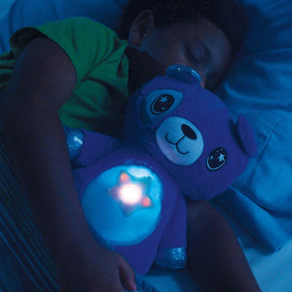 Stuffed Animal Night Light - Animal Plush Toy with Projector Light Sleeping Projection Light