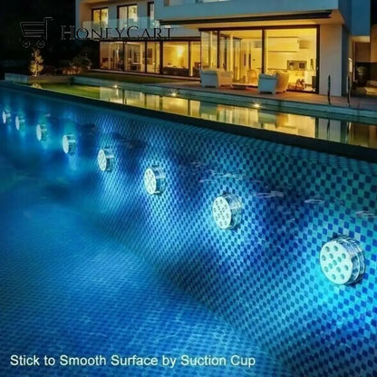 Submersible Led Pool Lights Remote Control (Rf)