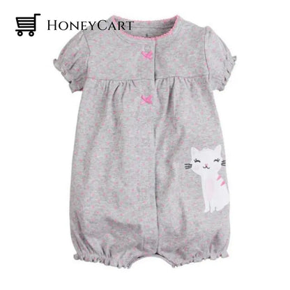 Summer Baby Rompers Short Sleeve Clothing Huimao / 6M & Toddler
