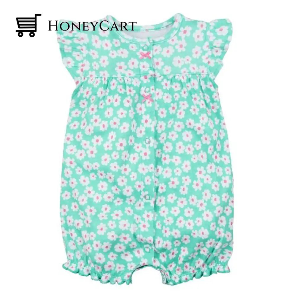 Summer Baby Rompers Short Sleeve Clothing Lusuihua / 6M & Toddler