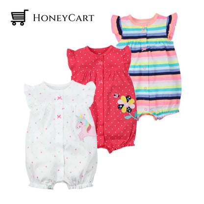 Summer Baby Rompers Short Sleeve Clothing & Toddler