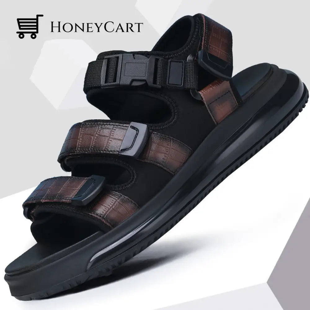 Summer Cushioned Soft - Soled Sports Sandals