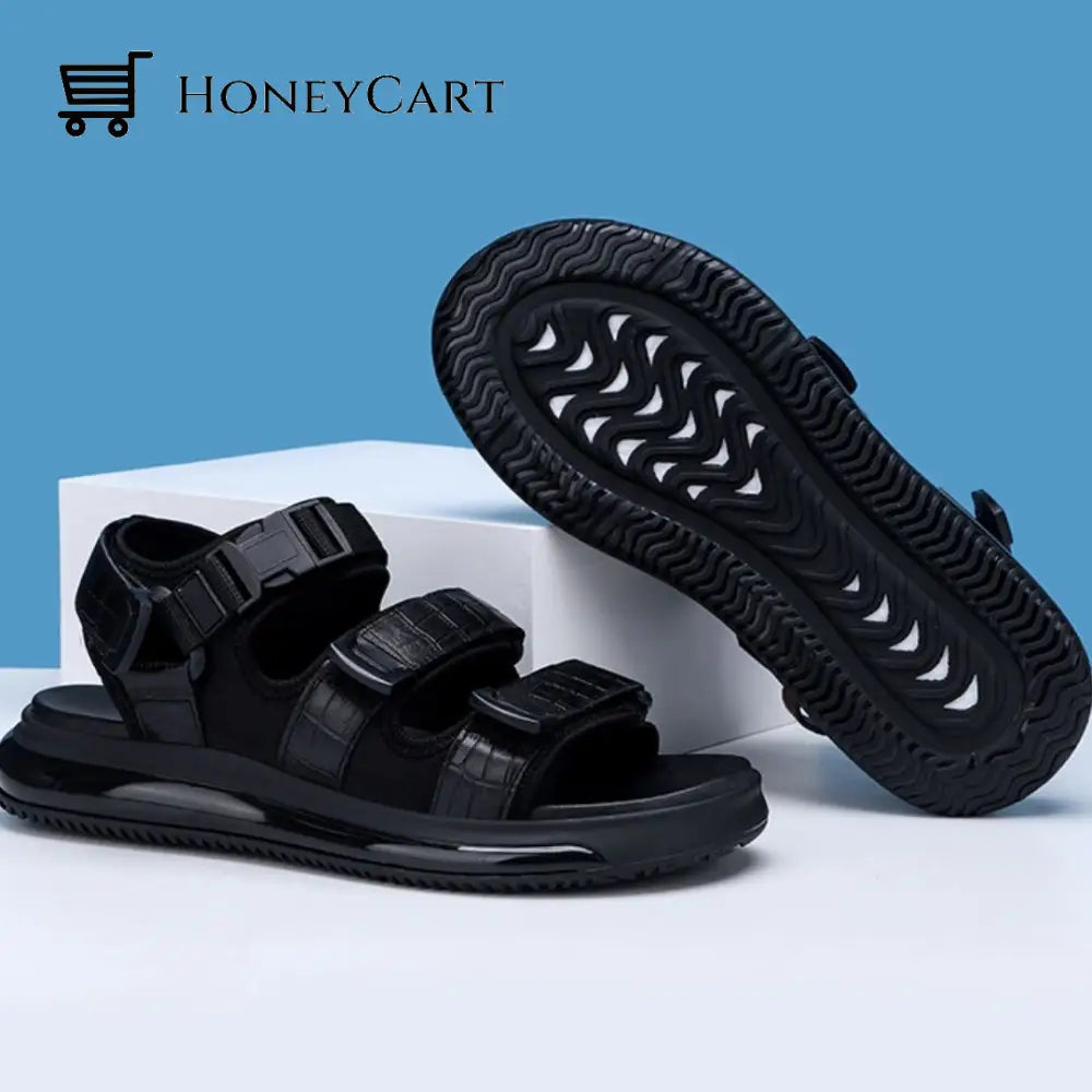 Summer Cushioned Soft - Soled Sports Sandals