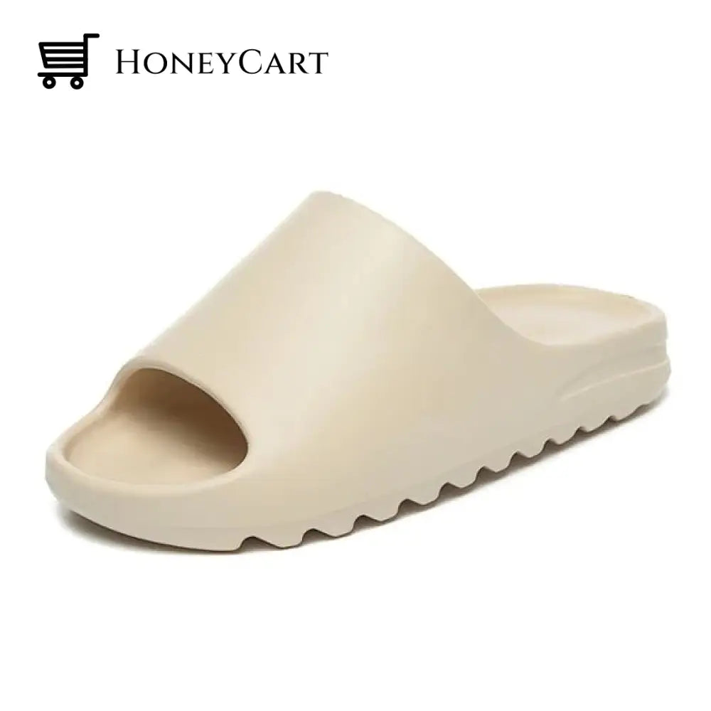 Summer Hot Sale 30% Off Drip Slides Tan / 5