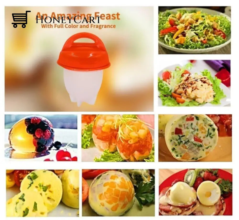 (Summer Hot Sale 48% Off)Portable Silicone Egg Cooker-Buy 3 Get