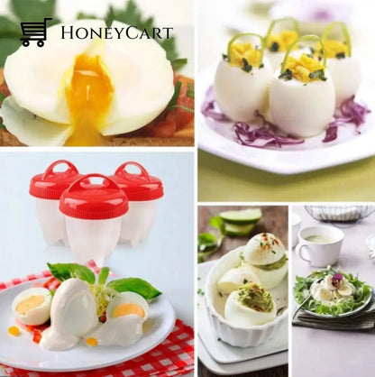 (Summer Hot Sale 48% Off)Portable Silicone Egg Cooker-Buy 3 Get