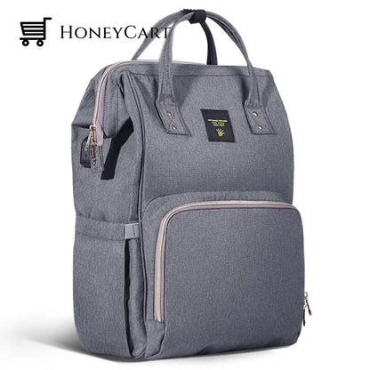 Sun Maternity Diaper Backpack Gray Backpacks