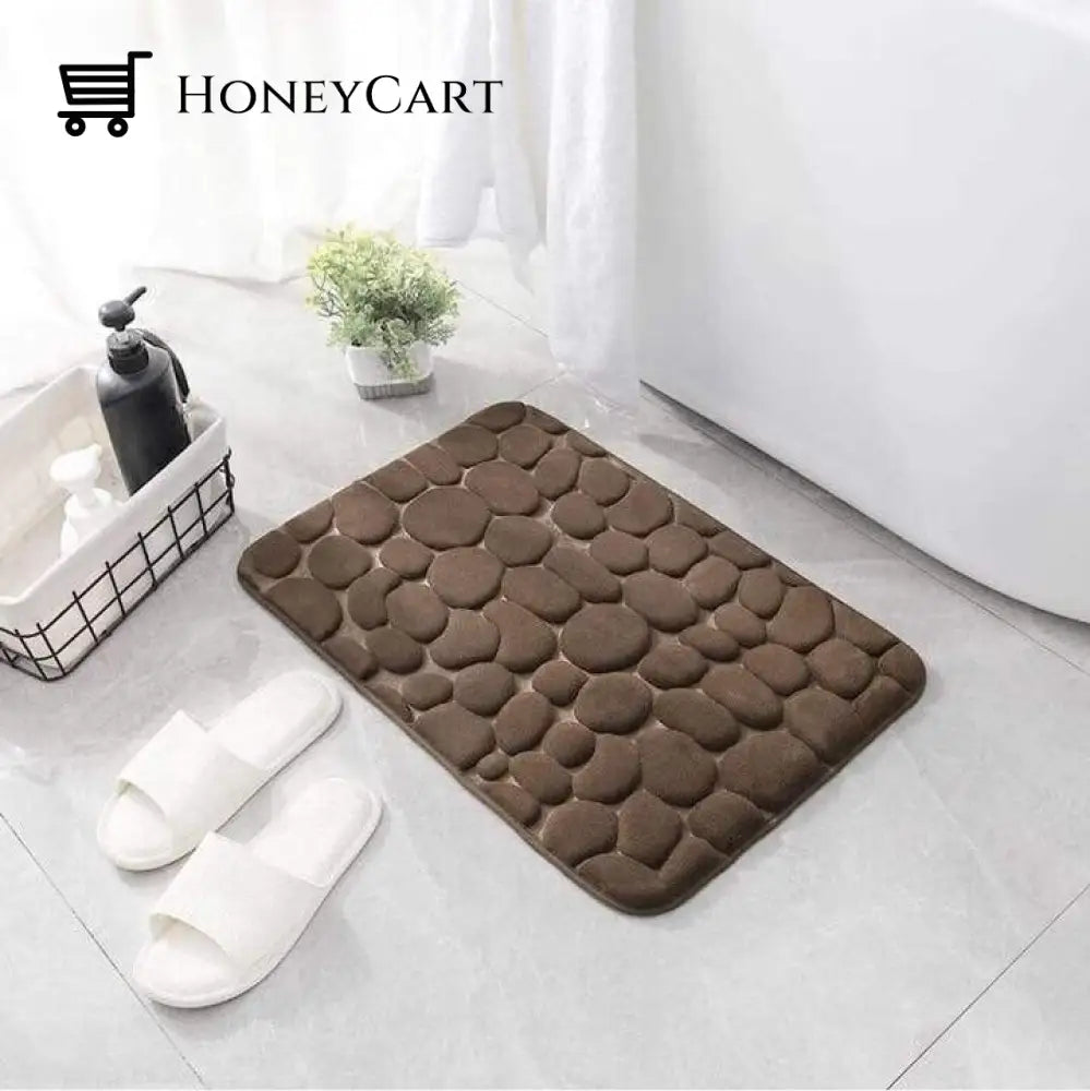 Super Absorbent Floor Mat Brown / M(40Cm*60Cm/15.7*23.6)