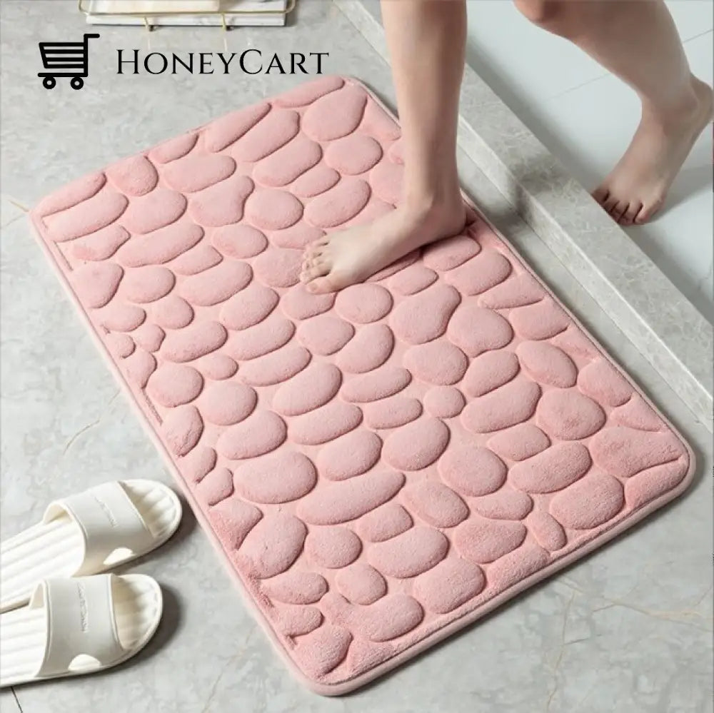 Super Absorbent Floor Mat Pink / M(40Cm*60Cm/15.7*23.6)